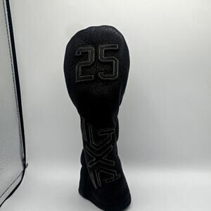 PXG Golf Driver Head Cover Black "25" Single 1pc Set Includes Driver Head Cover